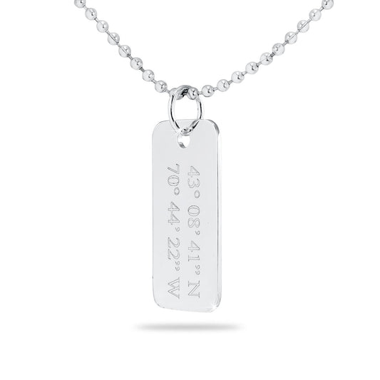 Silver Dog Tag